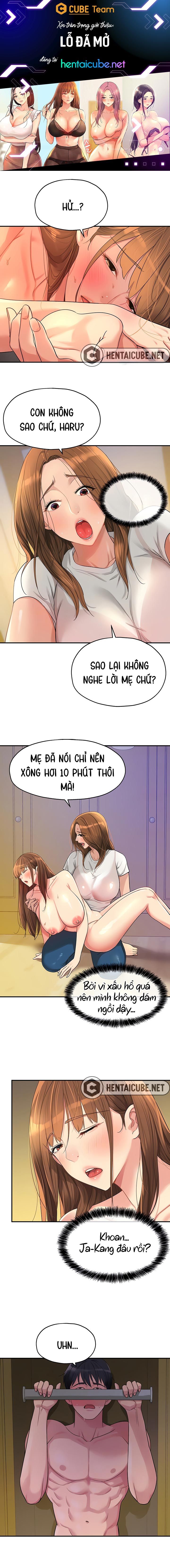 Lỗ đã mở