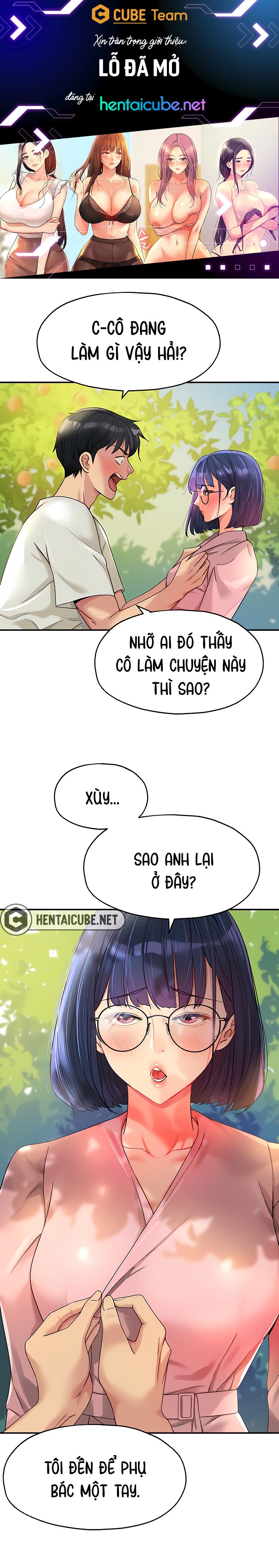 Lỗ đã mở